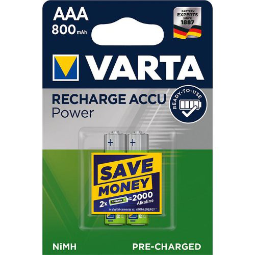 VARTA Rechargeable Power Accu Micro 2er Blister