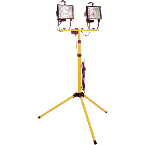 Halogenstrahler 2x400 W IP 44, mit Stativ