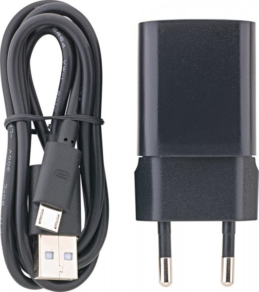 Adapter 5V 1A USB mit Micro USB Ladekabel