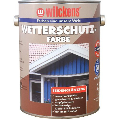 Wetterschutzfarbe 2,5l, anthrazitgrau