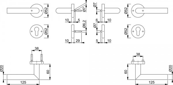 FS-Grt-Rosette F69 FS-E1400/42H/42HS,9,PZ