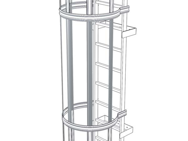 Rückenschutzstrebe 1.400 mm