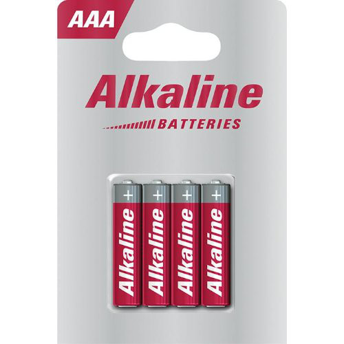 Alkaline Batteries AAA 4er Blister 1st price