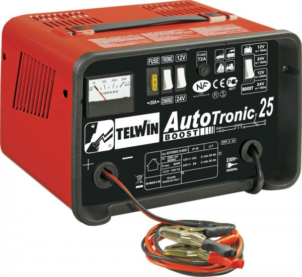 Ladegerät AUTOTRONIC 25 BOOST Telwin | Batterie-Ladegerät Autotronic 25  Boost | Ladegeräte | Schweißmaschinen | Schweiß- und Löttechnik |  Lagerkataloge | Nettelbeck GmbH