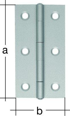 Ger.schm.Scharnier,5000 VA/80 mm