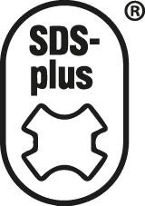 Aufnahmeschaft für Bohrkrone SDS-plus heller