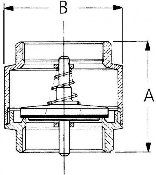 GEKA Zwischenventil MS, 2xIG G1.1/4",SB