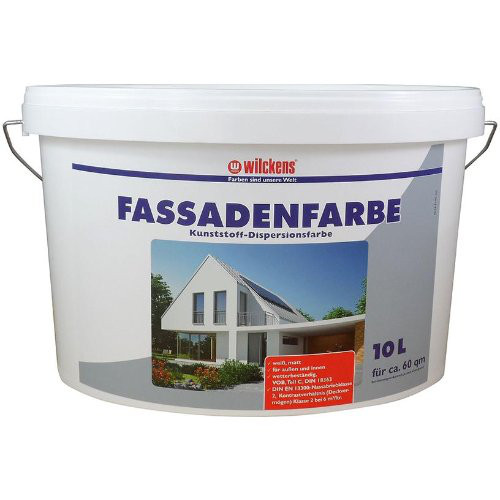 Fassadenfarbe 10 l, weiß