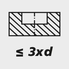 Maschinengewindebohrer DIN374 TiN Form C M8x0,50 GÜHRING