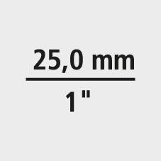 Steckschlüsseleinsatz 12-kant 1." 80x97mm GEDORE