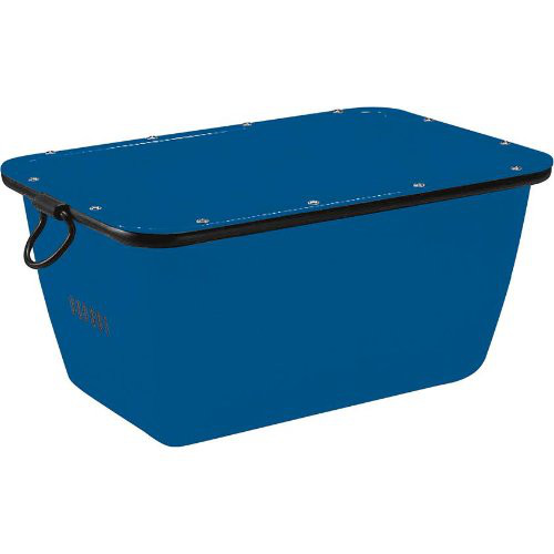 Mörtelkübel 200 L, blau kranbar