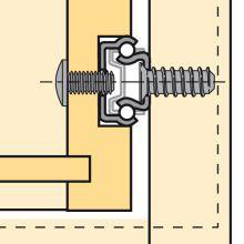 30765 Kugelauszug f.17mm Nut Schubkast.L.185-305mm