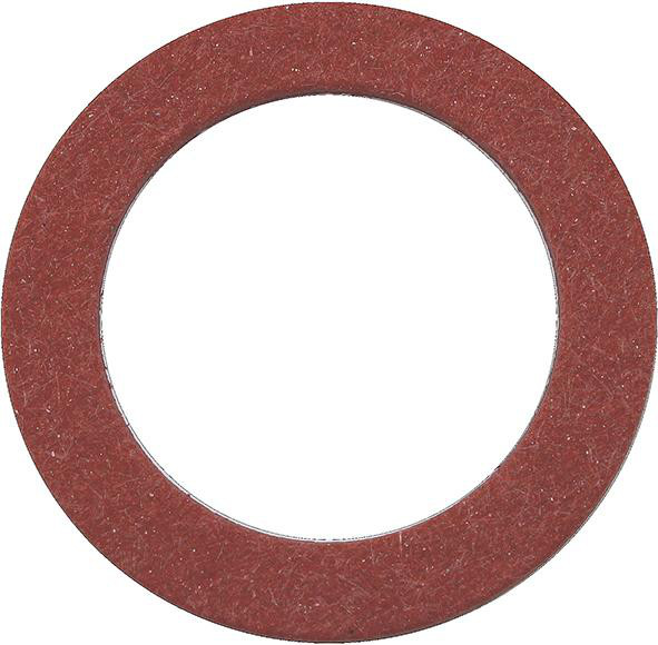 Dichtungsring Vulkanfiber, rot, 21 x 17 x 1 mm