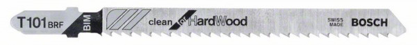 Stichsägeblatt T 101 BRF Clean for Hard Wood, 5er-Pack