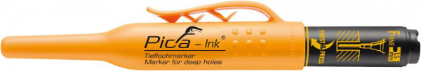 Tieflochmarker Pica-Ink schwarz Pica