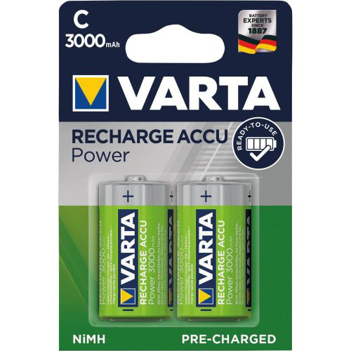 Batterie RECHARGEABLE Akku C 3000mAh VARTA