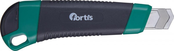 Cuttermesser m. Rädchen 18mm m. 3 Klingen FORTIS