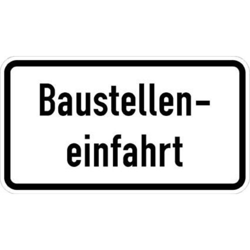 WH.28, 600x330mm Baustelleneinfahrt
