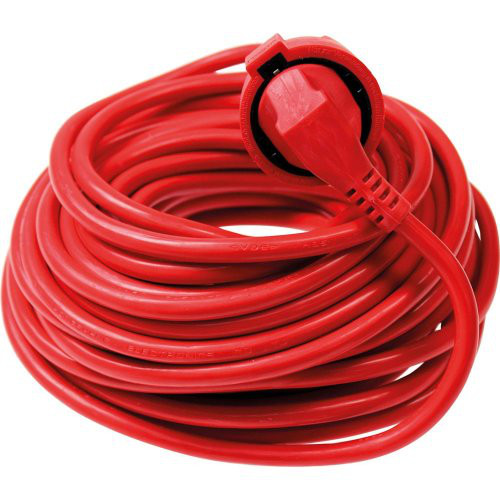 PVC-Verlängerung 25 m H05VV-F 3G1,5 rot
