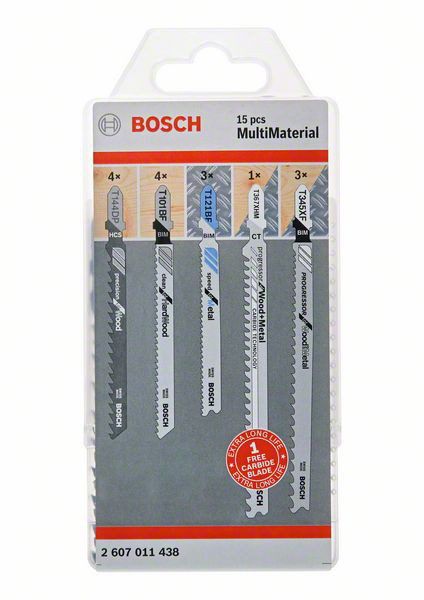 JSB, Multi Material-Pack, 15-teilig